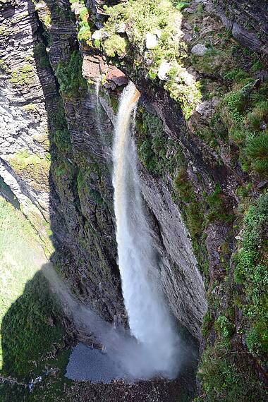 Fumaca-Wasserfall in der Chapada Diamantina