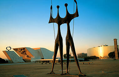 Statue in Brasilia