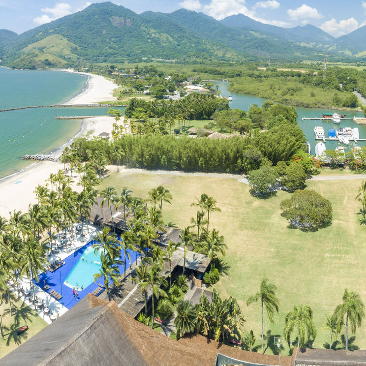 Direkt am weißen Sandstrand - das Hotel Portobello Resort & Safari Angro dos Reis, Brasilien