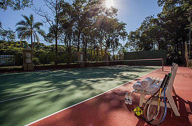 Tennisplatz im Sanma Hotel, Iguazu