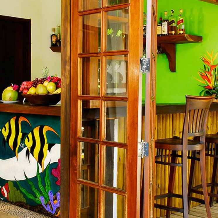 Bar in der Pousada Farol das Tartarugas in Praia do Forte