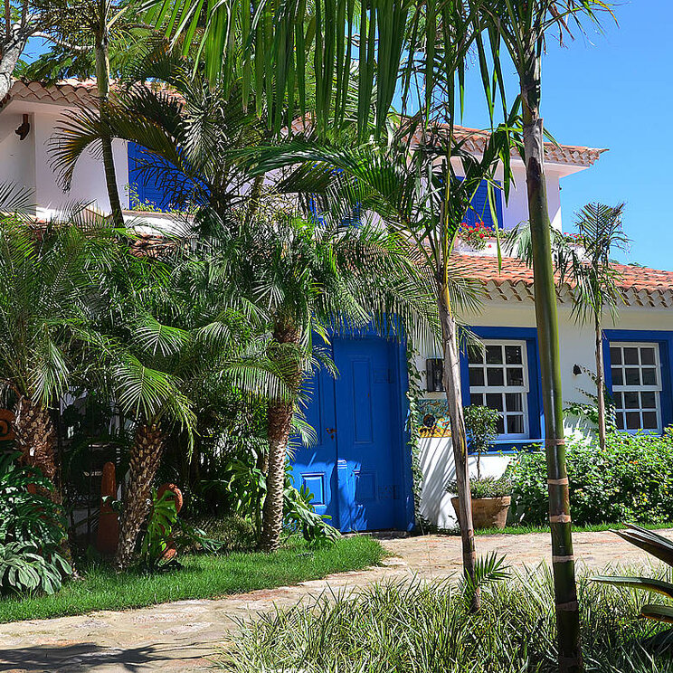 Außenansicht des Hotels Vila da Santa in Buzios