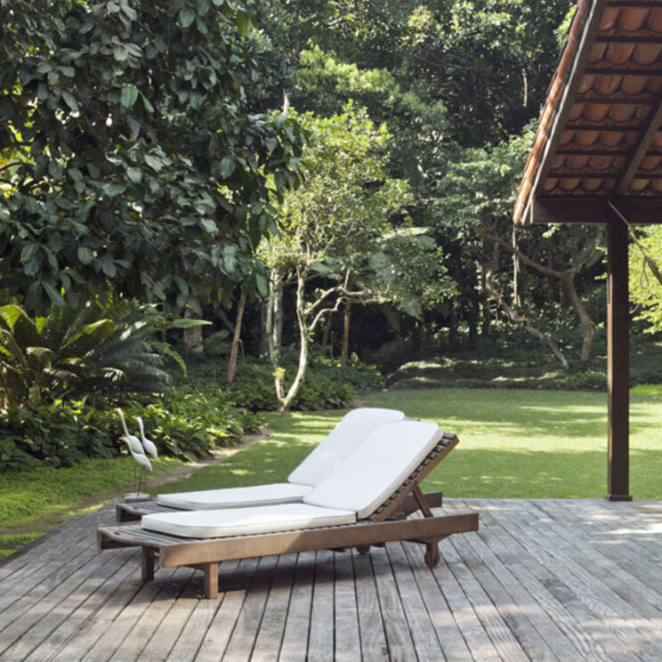 Terasse zur Suite im O Sitío auf der Ilha Grande