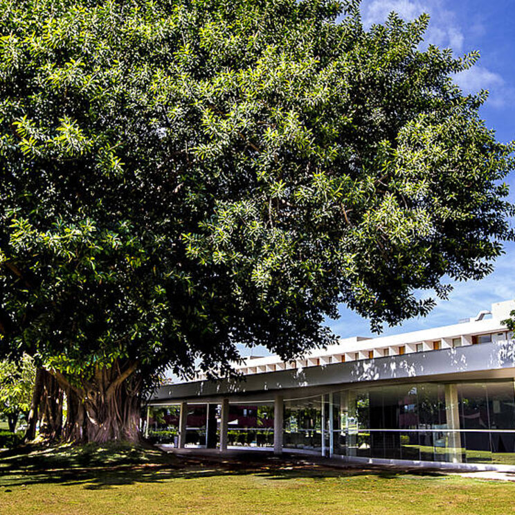 Außenbereich im Hotel Brasilia Palace, Brasilia