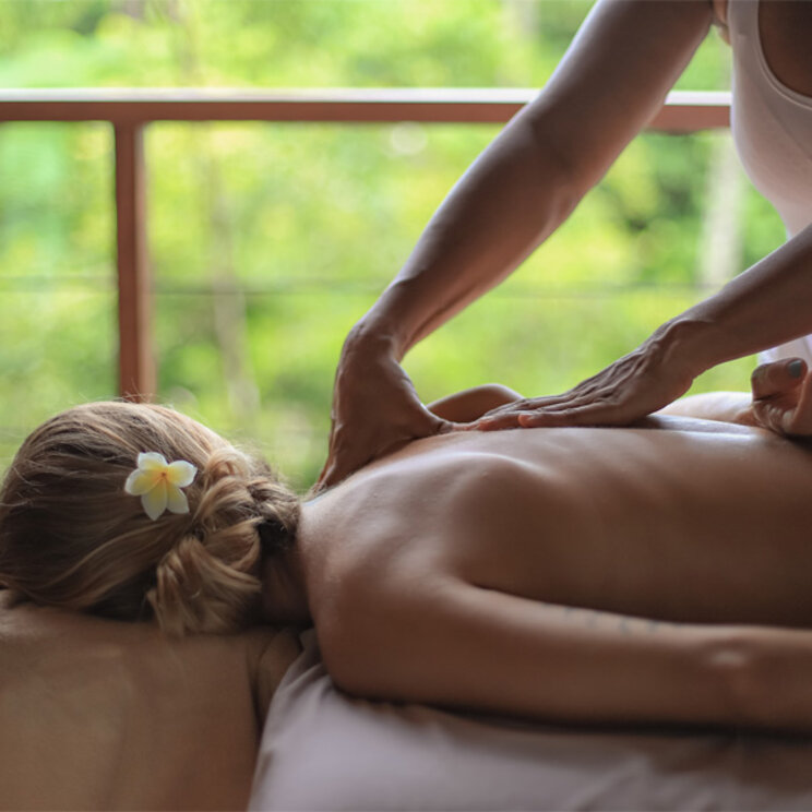 Massage im Barracuda Boutique Hotels in Itacare, Brasilien