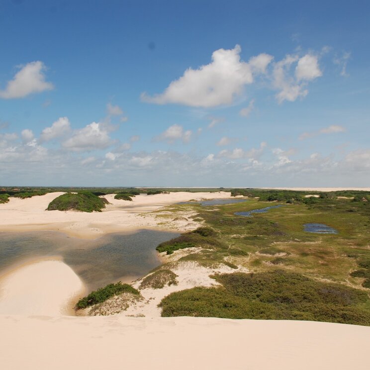 Die Dünen von Lençóis Maranhenses bei Barreirinhas